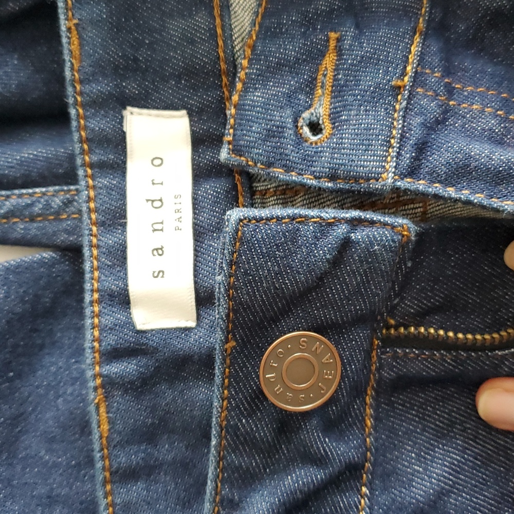 High Waisted Sandro Skinny Jeans - Picture 4 of 7